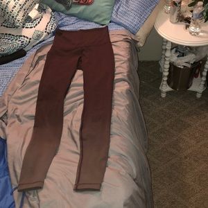 Ombre lululemon leggings